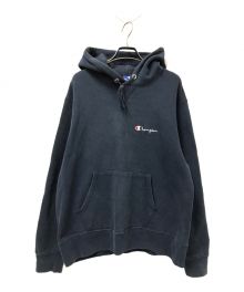 Champion（チャンピオン）の古着「プルオーバーパーカー」｜ネイビー