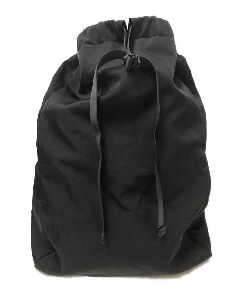 VU（ヴウ）VU (ヴウ) NYLON FILAMENT RUCKSACK ブラックの古着・服飾アイテム