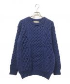 ARAN SWEATER MARKETアランセーターマーケット）の古着「アランニット」｜ブルー