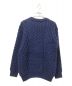 ARAN SWEATER MARKET (アランセーターマーケット) アランニット ブルー サイズ:S：4480円