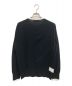 SEQUEL (シークエル) JOHN SMEDLEY (ジョンスメドレー) FRAGMENT DESIGN (フラグメントデザイン) コットンクルーネックニット ネイビー サイズ:L：22000円