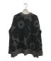 marimekko（マリメッコ）の古着「Unikko/Polkujen knitted pullover」｜ブラック