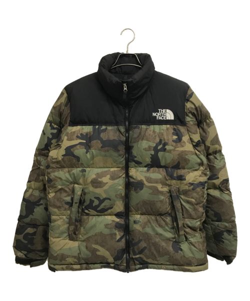 THE NORTH FACE（ザ ノース フェイス）THE NORTH FACE (ザ ノース フェイス) ノベルティーヌプシジャケット カーキ×オリーブ サイズ:XLの古着・服飾アイテム