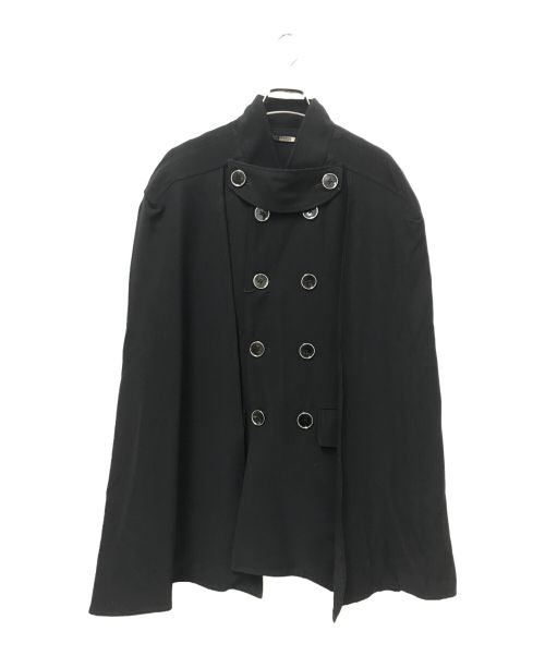 ADRER（アドラー）ADRER (アドラー) cape sleeve jacket ブラック サイズ:Sの古着・服飾アイテム