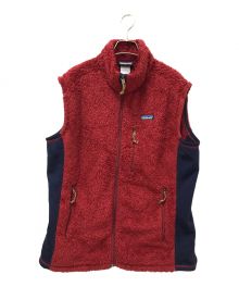 Patagonia（パタゴニア）の古着「フリースベスト」｜レッド