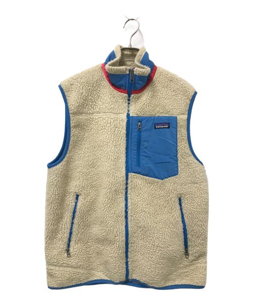 Patagonia（パタゴニア）Patagonia (パタゴニア) レトロXベスト アイボリー サイズ:Mの古着・服飾アイテム