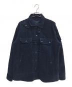 Engineered Garmentsエンジニアド ガーメンツ）の古着「Corduroy Explorer Shirt Jacket」｜ネイビー