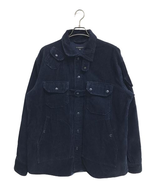 Engineered Garments（エンジニアド ガーメンツ）Engineered Garments (エンジニアド ガーメンツ) Corduroy Explorer Shirt Jacket ネイビー サイズ:Mの古着・服飾アイテム