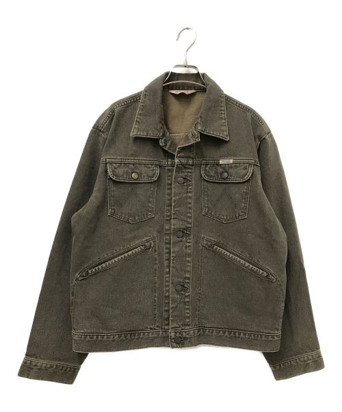 Wrangler（ラングラー）Wrangler (ラングラー) 124MJデニムジャケット グレー サイズ:Lの古着・服飾アイテム