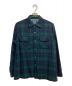 PENDLETON（ペンドルトン）の古着「チェックウールシャツ」｜グリーン