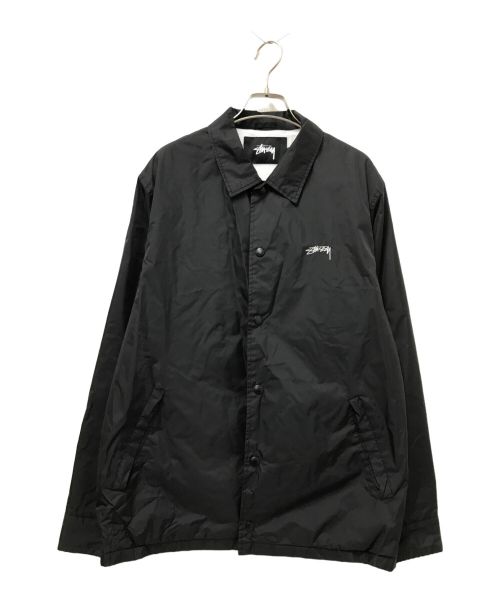 stussy（ステューシー）stussy (ステューシー) コーチジャケット ブラック サイズ:Mの古着・服飾アイテム