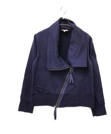 Vivienne Westwood RED LABEL（ヴィヴィアンウエストウッドレッドレーベル）の古着「変形スウェットジャケット」｜ネイビー