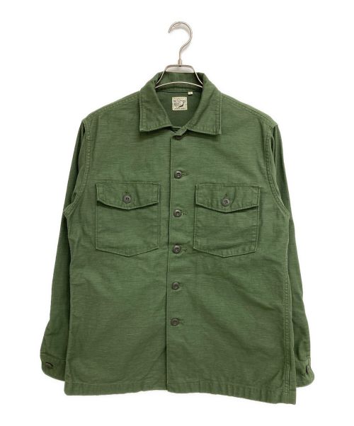 orSlow（オアスロウ）orSlow (オアスロウ) US ARMYファティーグシャツ オリーブ サイズ:2の古着・服飾アイテム