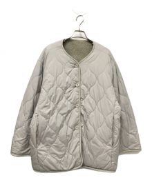 CLANE（クラネ）の古着「EVERSIBLE MILITARY BOA JACKET」｜ベージュ