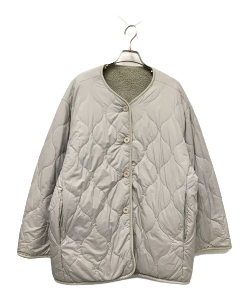 CLANE（クラネ）CLANE (クラネ) EVERSIBLE MILITARY BOA JACKET ベージュ サイズ:Fの古着・服飾アイテム