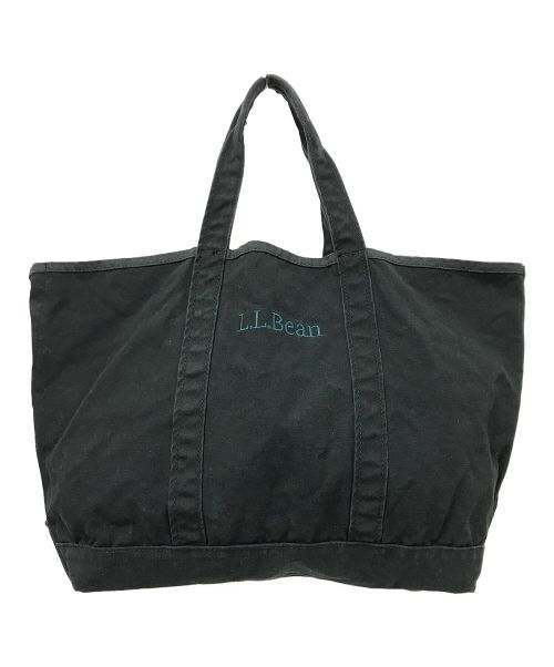 L.L.Bean（エルエルビーン）L.L.Bean (エルエルビーン) REMI RELIEF (レミレリーフ) CANVAS Midium Tote ブラック サイズ:下記参照の古着・服飾アイテム