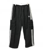 adidasアディダス）の古着「3 Stripes Cargo Pant Originals」｜ブラック