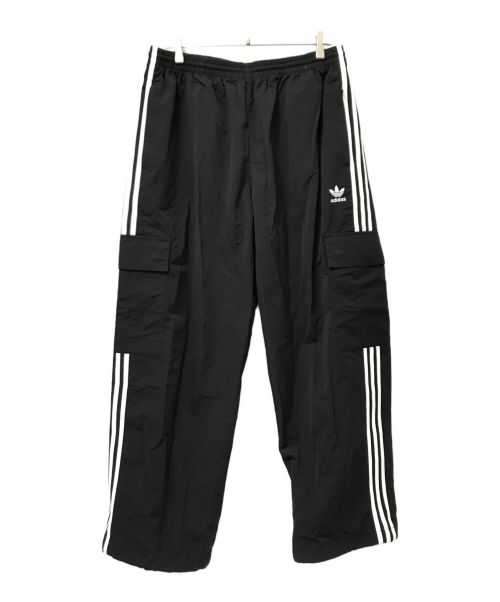 adidas（アディダス）adidas (アディダス) 3 Stripes Cargo Pant Originals ブラック サイズ:2XLの古着・服飾アイテム