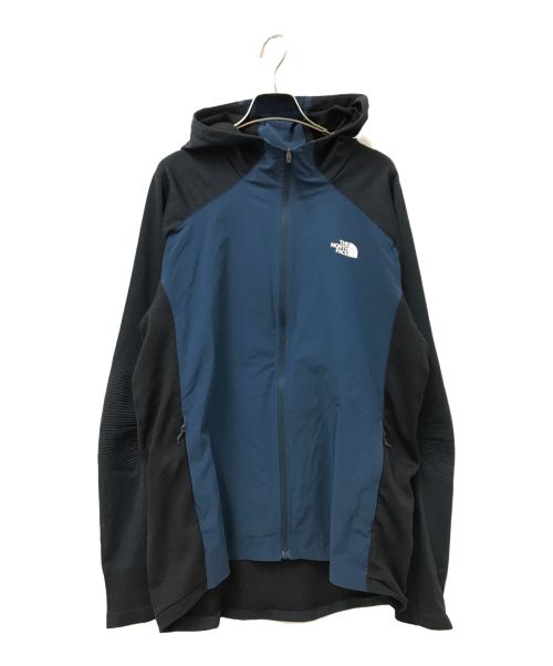 THE NORTH FACE（ザ ノース フェイス）THE NORTH FACE (ザ ノース フェイス) ハイブリッドアンビジョンフーディー ネイビー サイズ:XLの古着・服飾アイテム