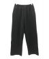 AURALEE（オーラリー）の古着「CASHMERE WOOL BRUSHED JERSEY PANTS」｜チャコールグレー