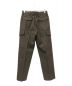 AURALEE (オーラリー) SUPER MILLED SHETLAND WOOL BELTED FIELD PANTS ブラウン サイズ:3：15000円