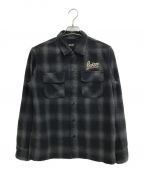 Schottショット）の古着「OMBRE WORK SHIRT SCHOTT BROS」｜グレー