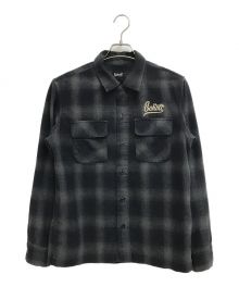 Schott（ショット）の古着「OMBRE WORK SHIRT SCHOTT BROS」｜グレー