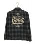 Schott (ショット) OMBRE WORK SHIRT SCHOTT BROS グレー サイズ:S：4480円