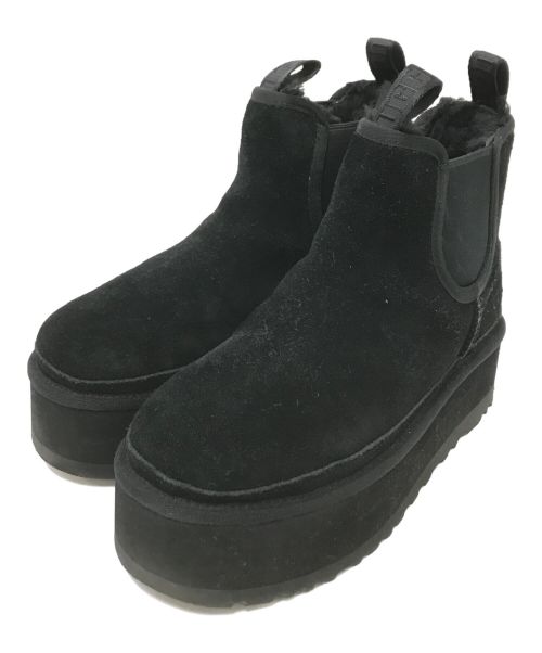 UGG（アグ）UGG (アグ) Neumel Platform Chelsea ブラック サイズ:24.0cmの古着・服飾アイテム