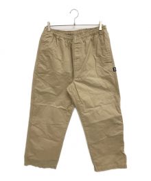 stussy（ステューシー）の古着「BRUSHED BEACH PANT」｜ベージュ