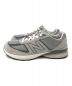 NEW BALANCE (ニューバランス) ローカットスニーカー グレー サイズ:24.5cm：11000円