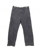 RRLダブルアールエル）の古着「Field Chino Flat Front Herringbone Pants」｜グレー