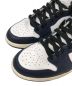 中古・古着 NIKE (ナイキ) AIR JORDAN 1 RETRO HIGH OG ホワイト×ネイビー サイズ:28.0cm：19000円