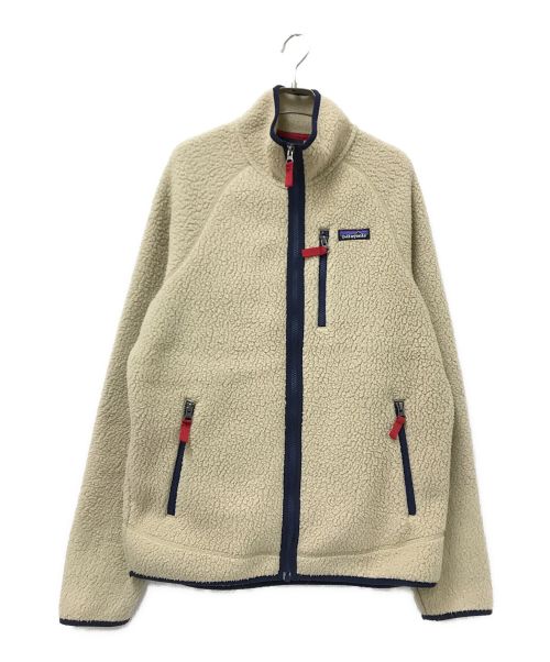 Patagonia（パタゴニア）Patagonia (パタゴニア) レトロパイルジャケット アイボリー サイズ:Mの古着・服飾アイテム