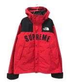 THE NORTH FACE×SUPREMEザ ノース フェイス×シュプリーム）の古着「19SS Arc Logo Mountain Parka」｜レッド