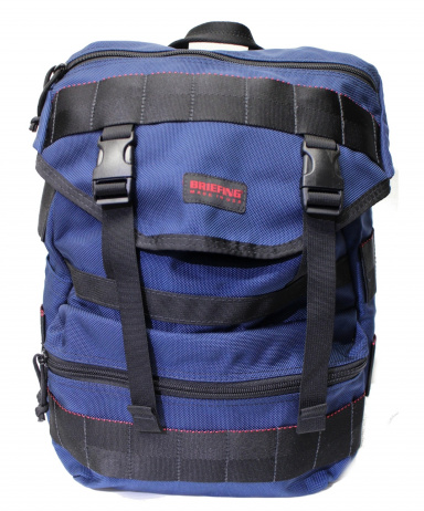 中古 古着通販 Briefing ブリーフィング シンプルフラップ バックパック ネイビー Brf Simple Flap ブランド 古着通販 トレファク公式 Trefac Fashion