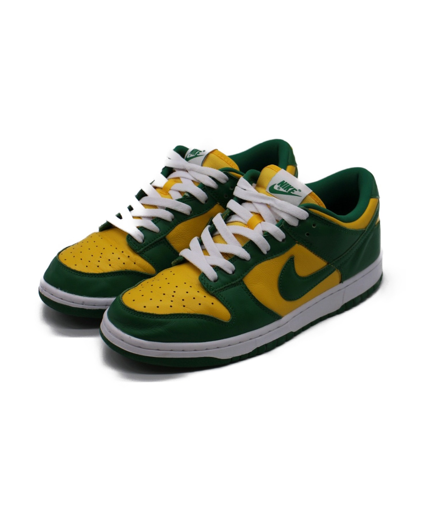 中古 古着通販 Nike ナイキ ダンク ロー Sp グリーン イエロー Brazil Varsity サイズ 27 Cu1727 700 ss Dunk Low Sp ブランド 古着通販 トレファク公式 Trefac Fashion