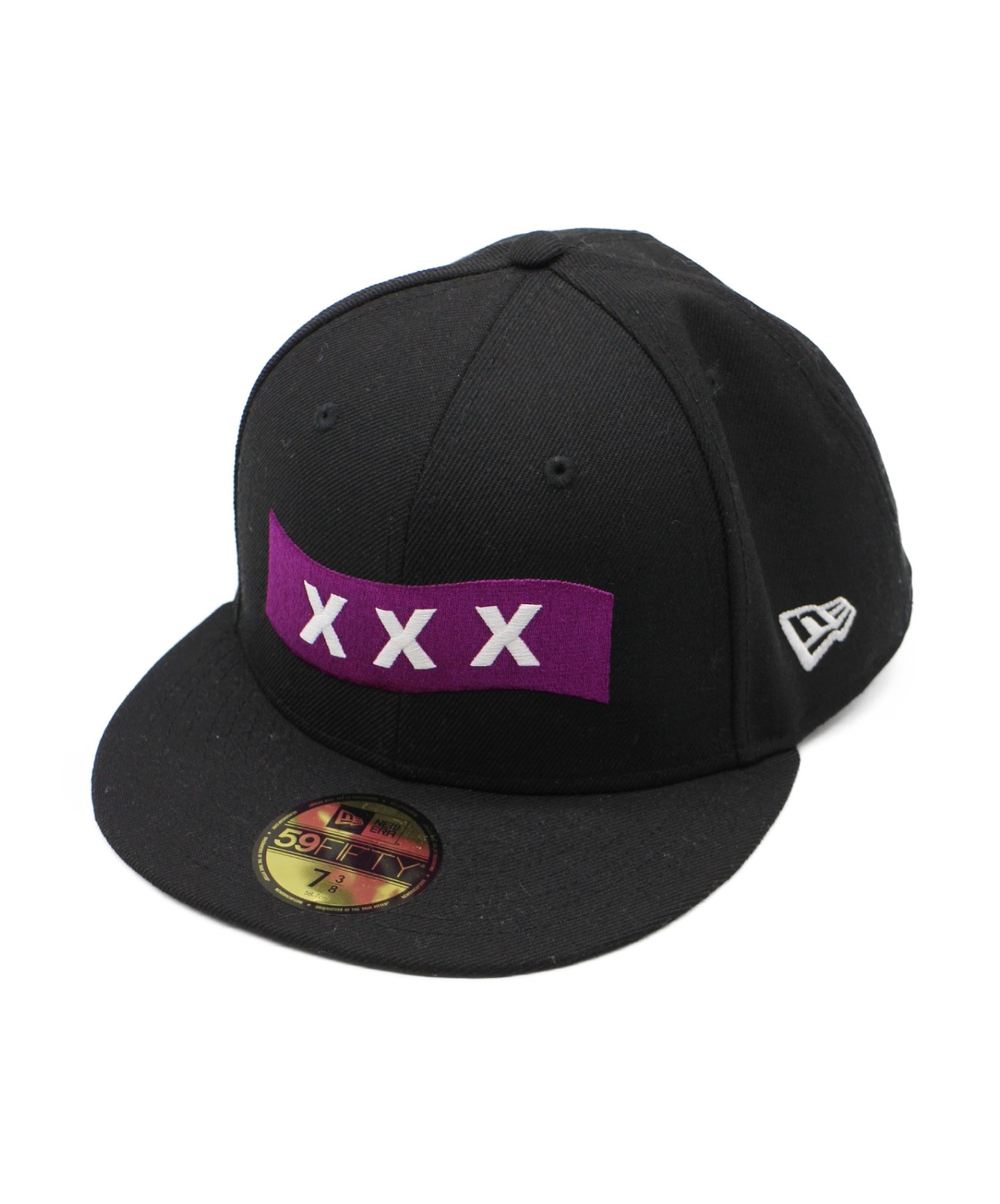 日本製新品 新品 GOD SELECTION XXX NEW ERA ニット帽 黒 ブラックの