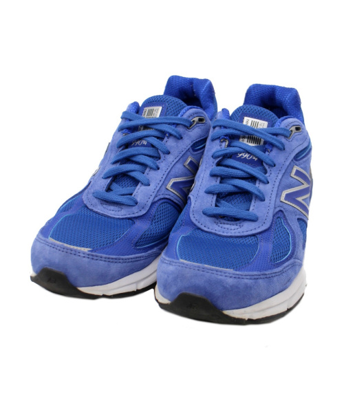 中古 古着通販 New Balance ニューバランス メッシュスニーカー ブルー サイズ 27 M990ry4 ブランド 古着通販 トレファク公式 Trefac Fashion