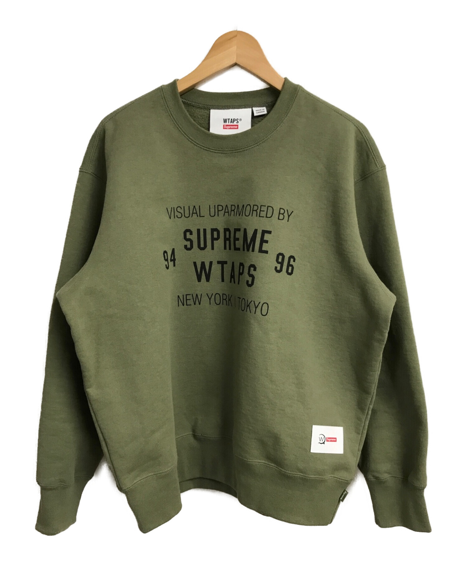 ランキングや新製品 Supreme WTAPS Crewneck シュプリーム ダブル