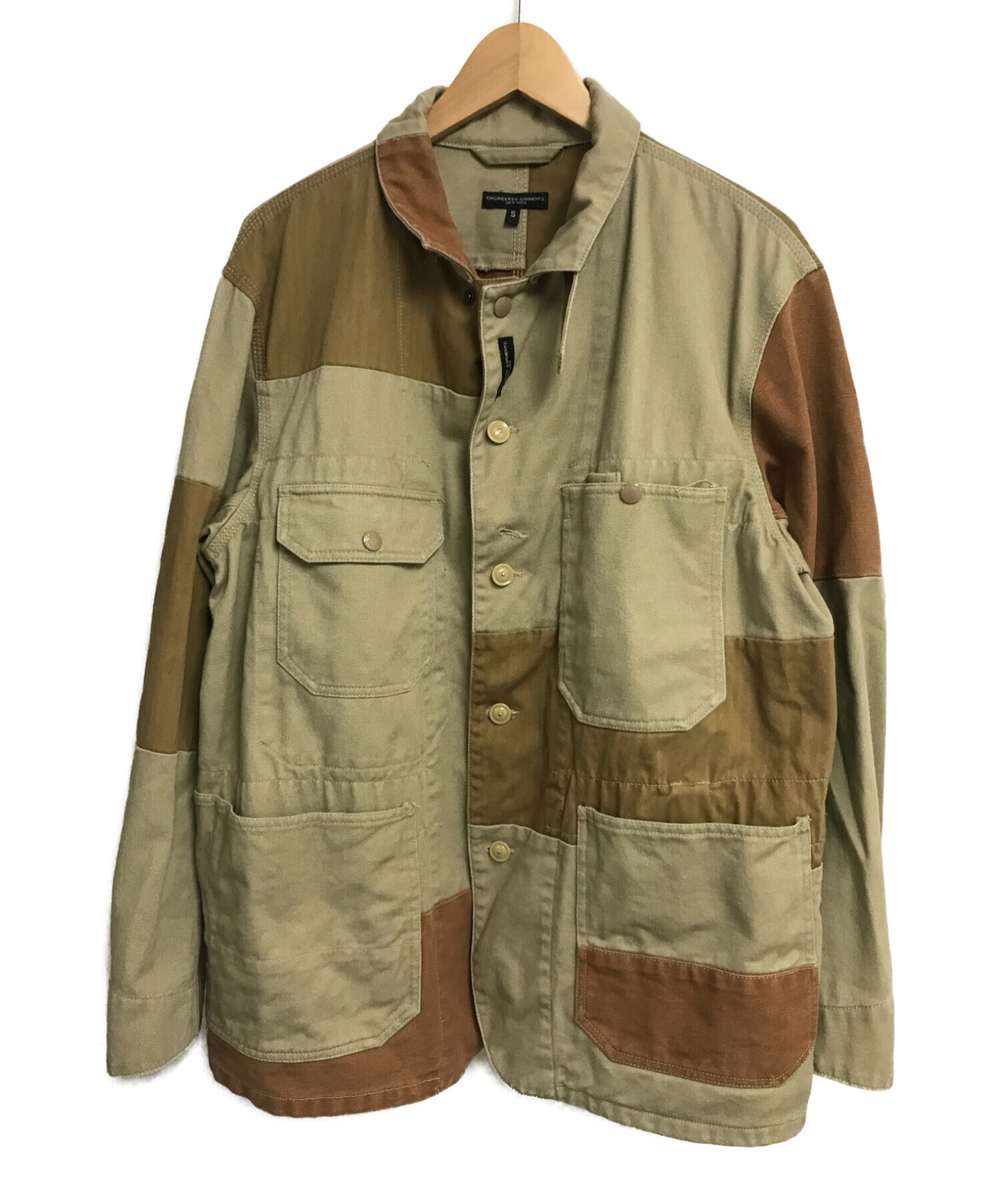 Sale ) Engineered garments パッチワークジャケット - www.gsspr.com