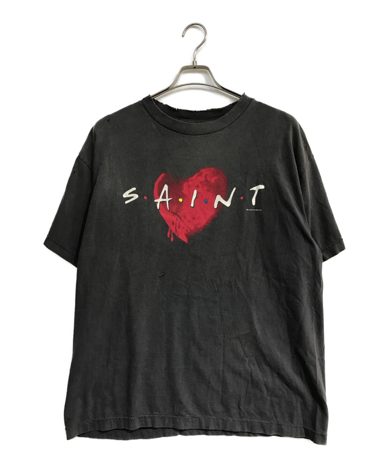 saint michael セントマイケル 22AW HEART TシャツサイズXL - Tシャツ ...