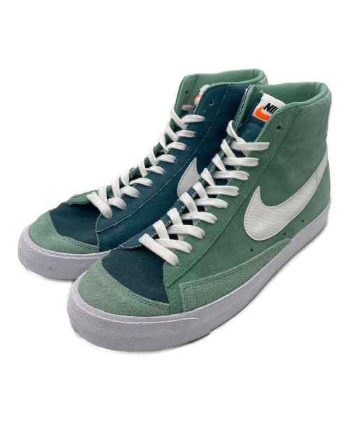 NIKE（ナイキ）NIKE (ナイキ) BLAZER MID 77 VINTAGE SUEDE MIX グリーン×ブルー サイズ:US11の古着・服飾アイテム