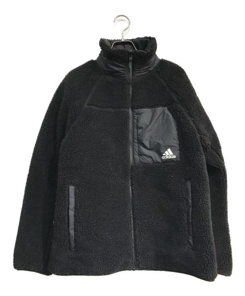 adidas（アディダス）adidas (アディダス) SHERP REV JKT　H20784 ブラック サイズ:Mの古着・服飾アイテム
