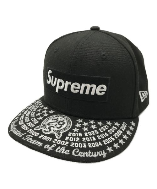 SUPREME（シュプリーム）SUPREME (シュプリーム) Undisputed Box Logo キャップ　undisputed team of the century ブラックの古着・服飾アイテム