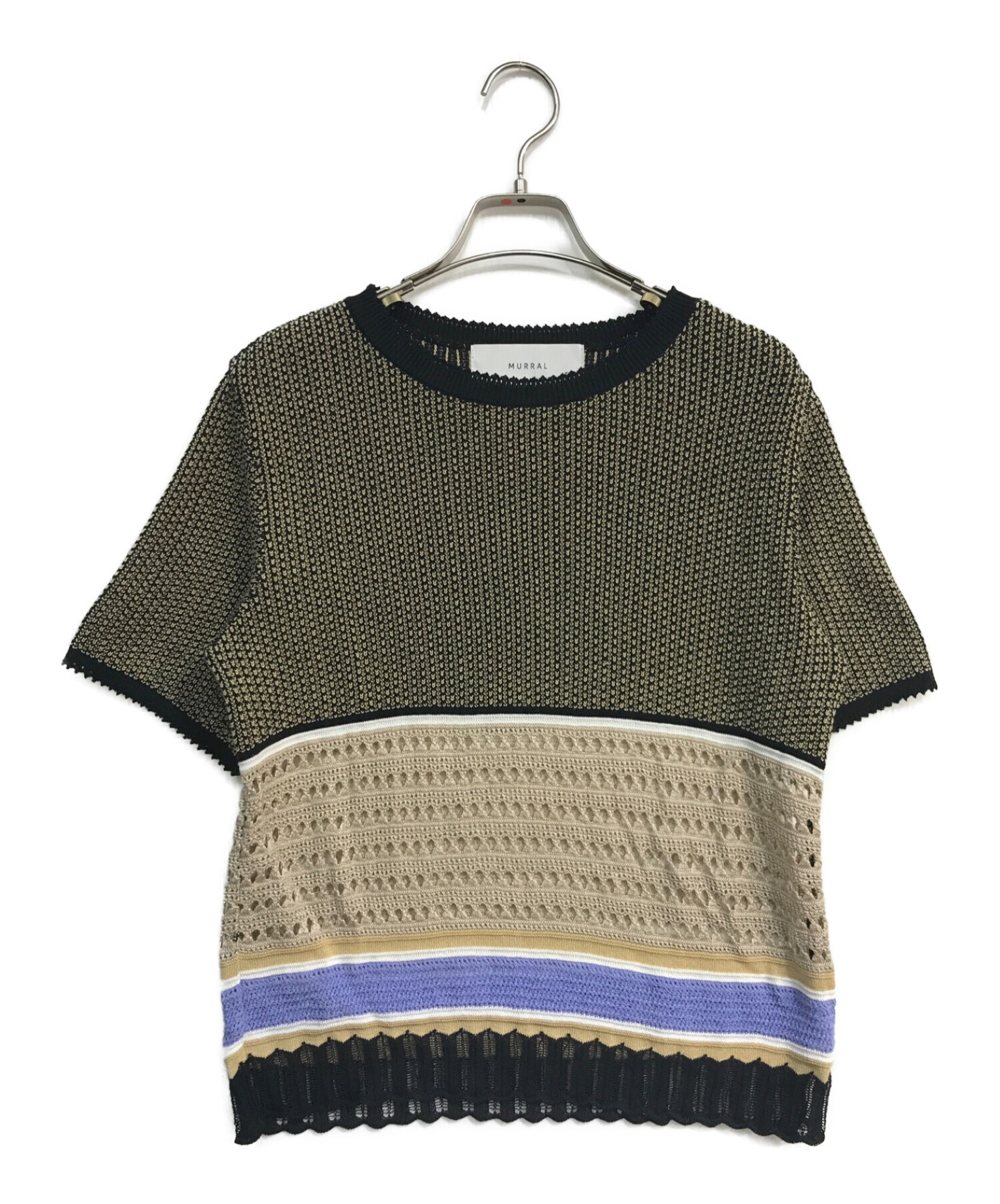 MURRAL MILLEFEUILLE KNIT TOP www.grupo-syz.com