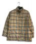 Burberry's（バーバリーズ）の古着「ノバチェックリバーシブルジャケット　FRA28-082」｜ベージュ×ブラック