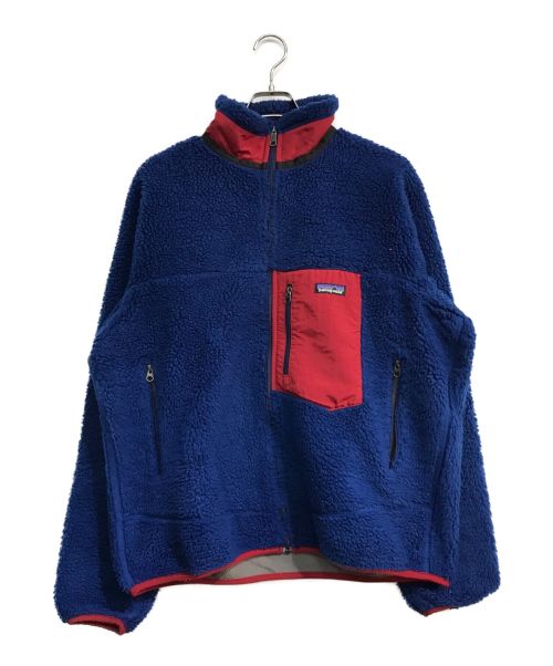 Patagonia（パタゴニア）Patagonia (パタゴニア) CLASSIC RETRO X　23055F0　クラシックレトロエックス ブルー×レッド サイズ:Lの古着・服飾アイテム