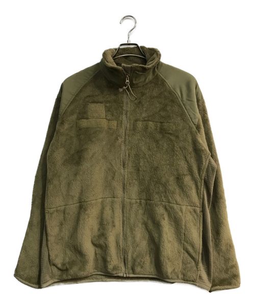 US MILITARY（USミリタリー）US MILITARY (USミリタリー) GENIII ECWCS Level3 Fleece JK　8415-01-580-1341 カーキ サイズ:MEDIUM-REGULARの古着・服飾アイテム