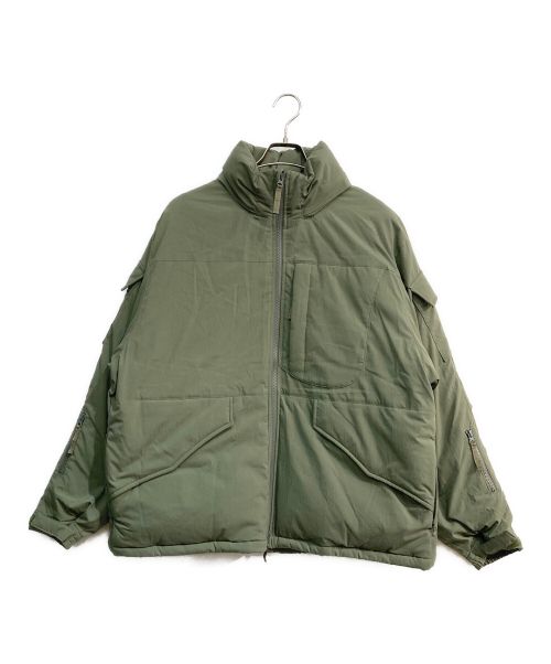 DAIWA PIER39（ダイワ ピア39）DAIWA PIER39 (ダイワ ピア39) TECH PADDING MIL JACKET　BW-22022W　 カーキ サイズ:Mの古着・服飾アイテム